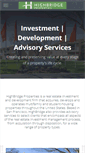 Mobile Screenshot of highbridgeproperties.net